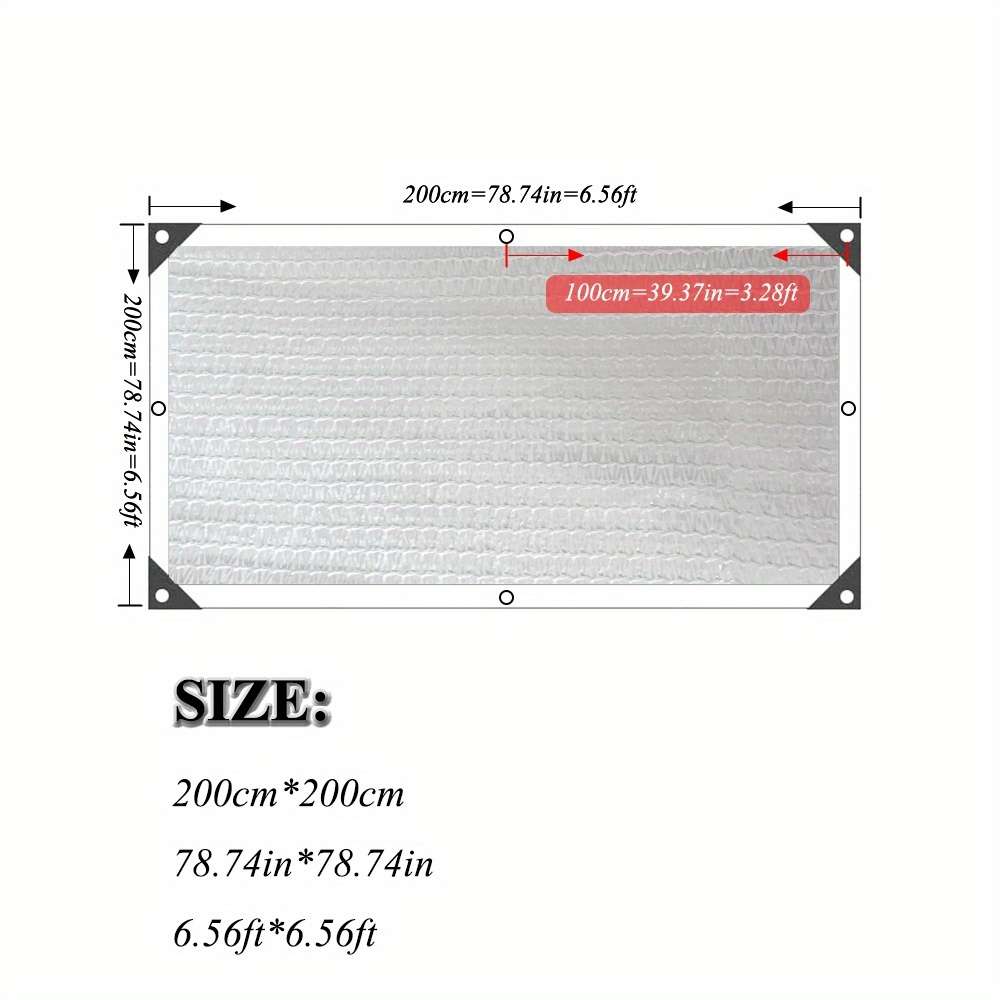 Shade Net Model 100Cm*100Cm3.28Ft*3.28Ft