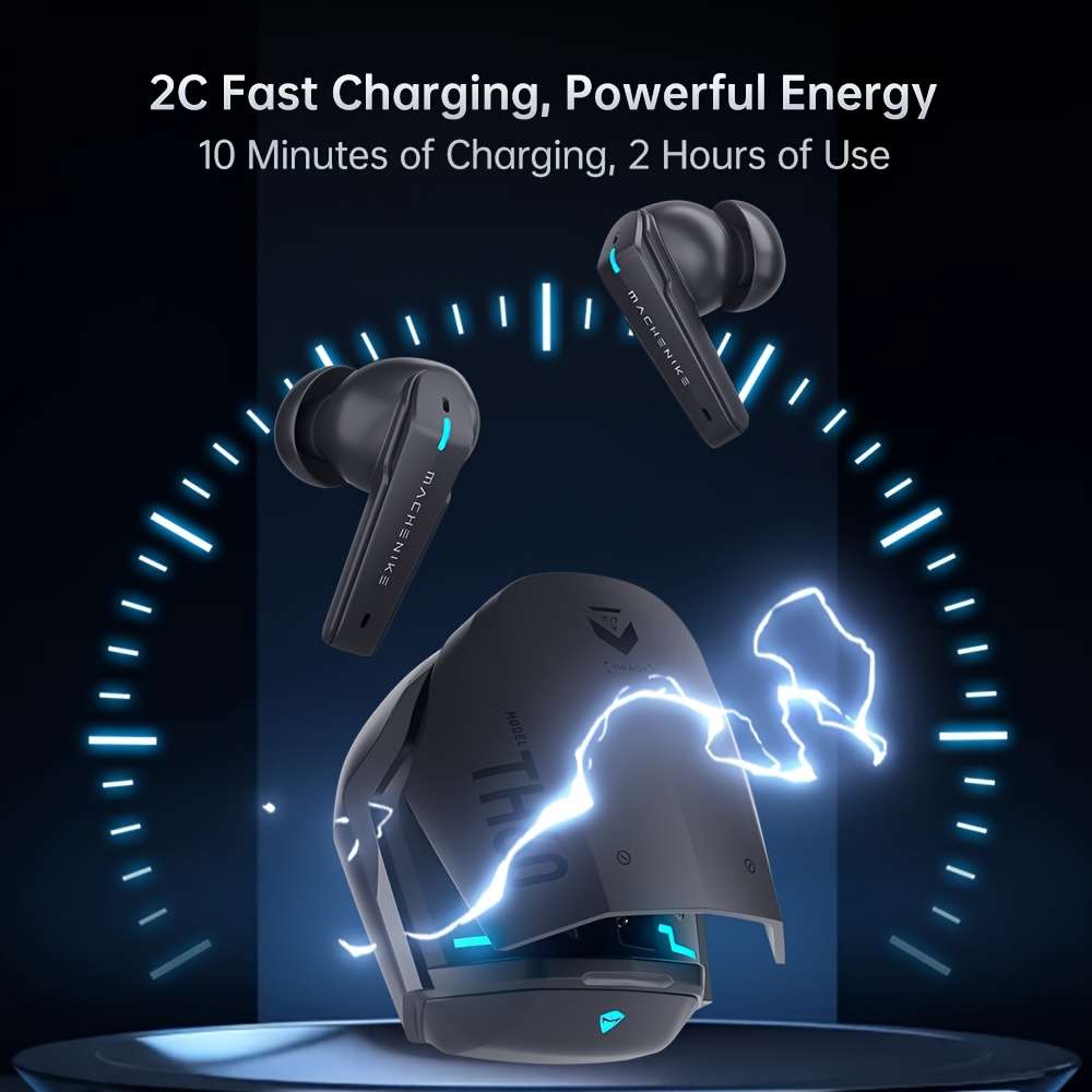 Rechargeable Wireless Earbuds Headphones Headset