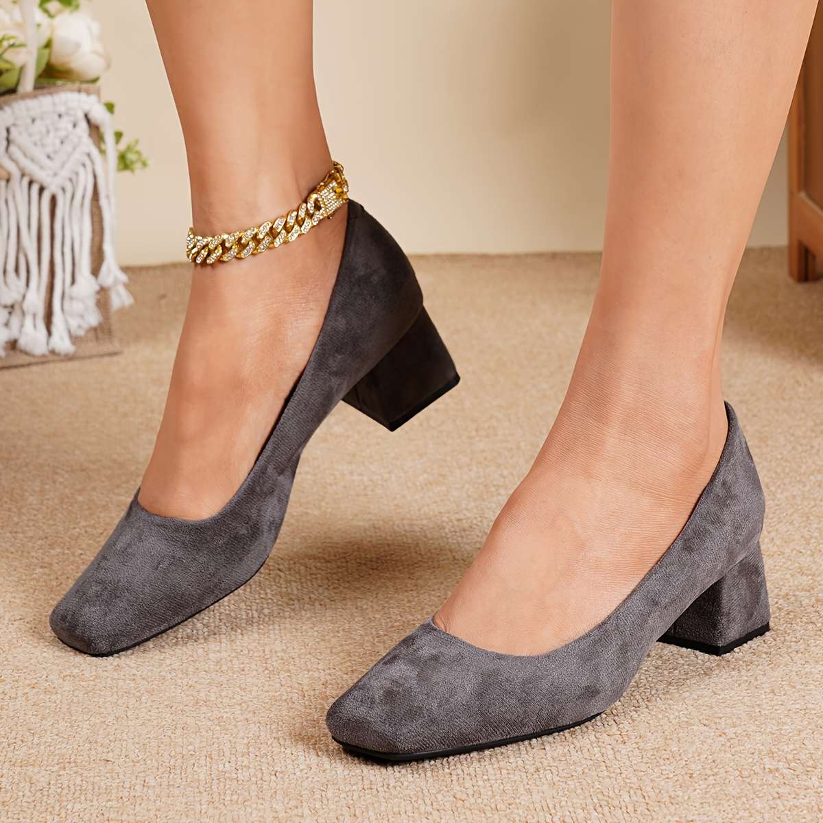 Women S High Heels Color Grey Sizeuk 5