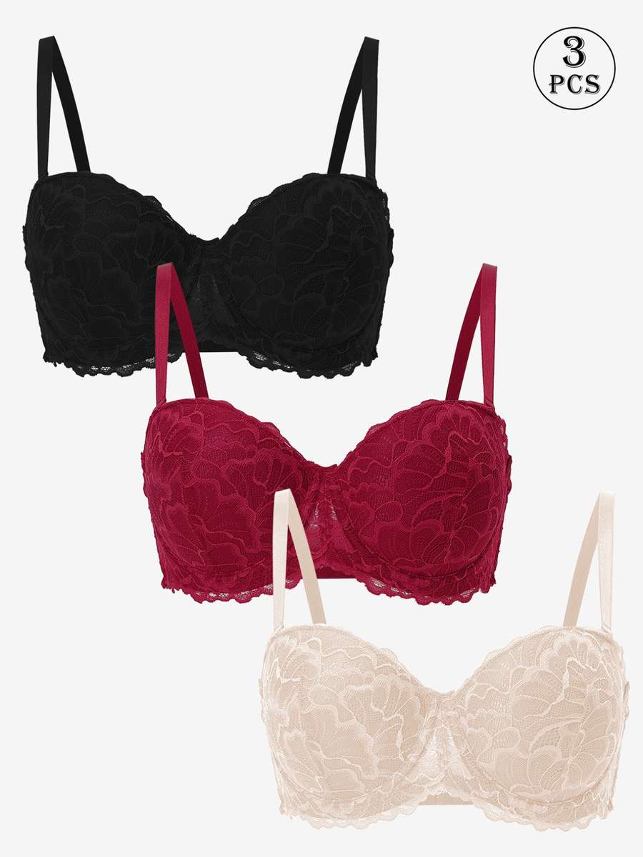 Women S Underwear Color Blackapricotgrey Size Eu 80D