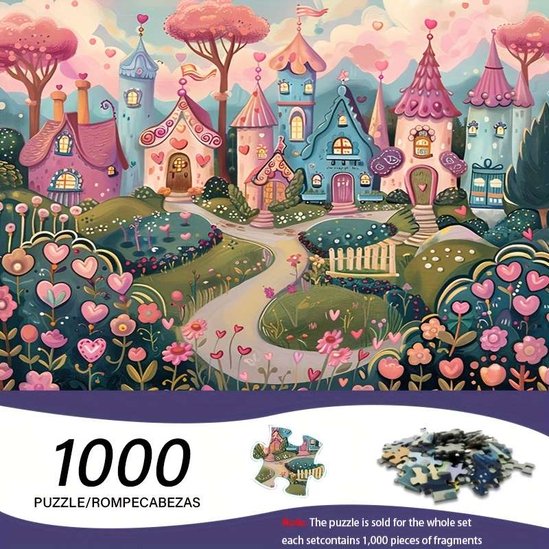 1000 Piece Paper Jigsaw Puzzle For Adults