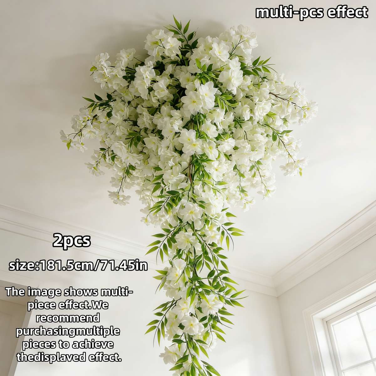 Wedding Supplies Vine Hanging Set 2 Pieces