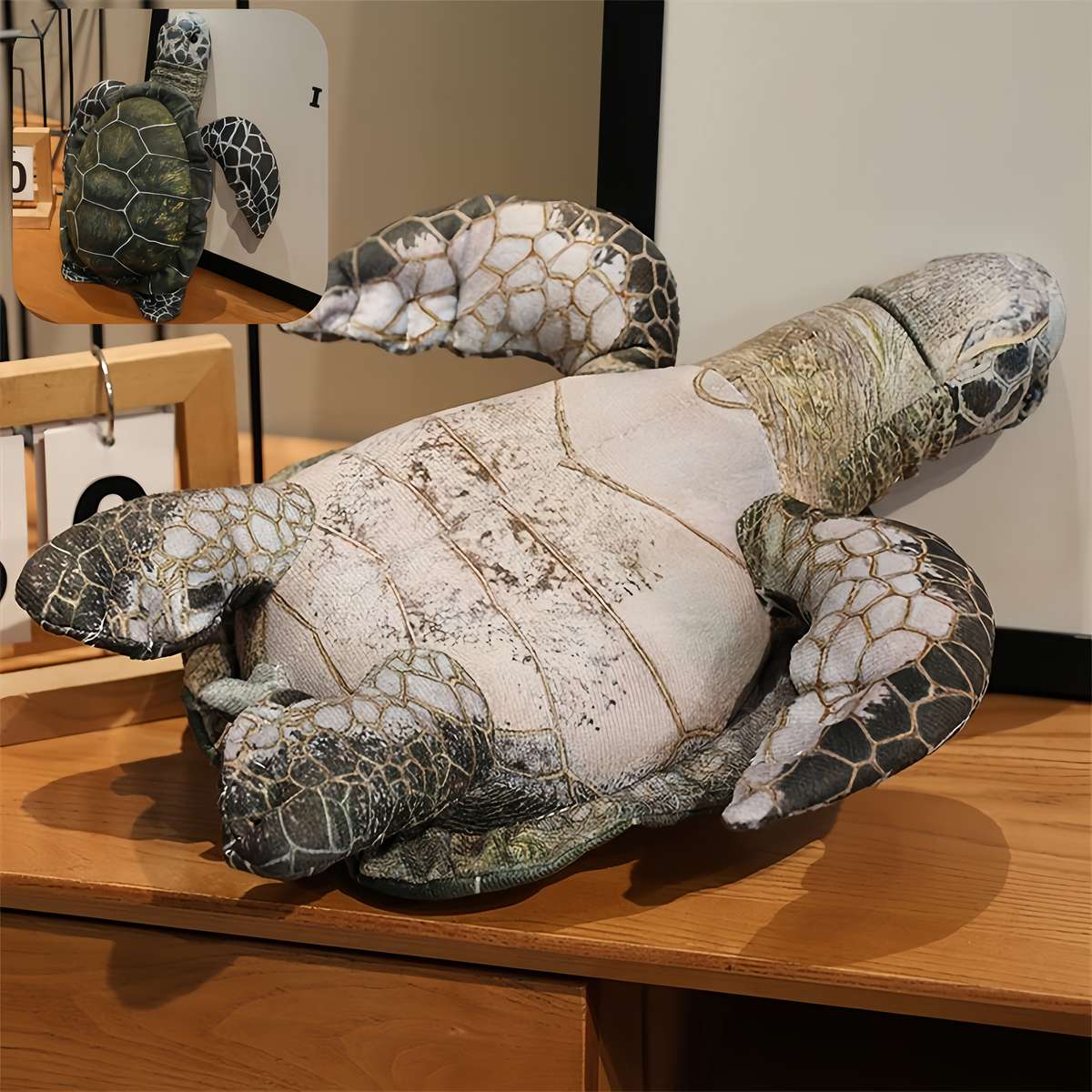 Plush Toys Items Dark Green Turtle