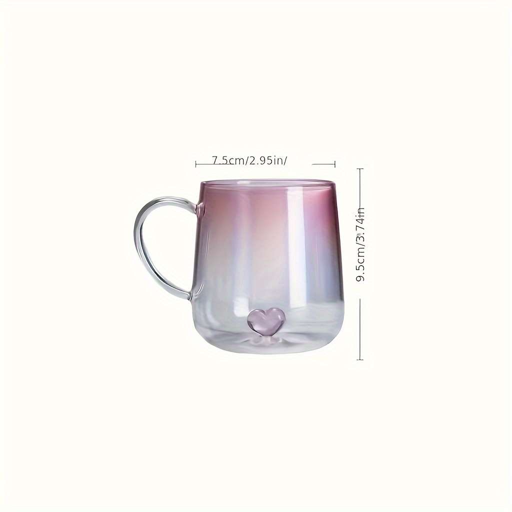 Water Cup Color Gradient Blue