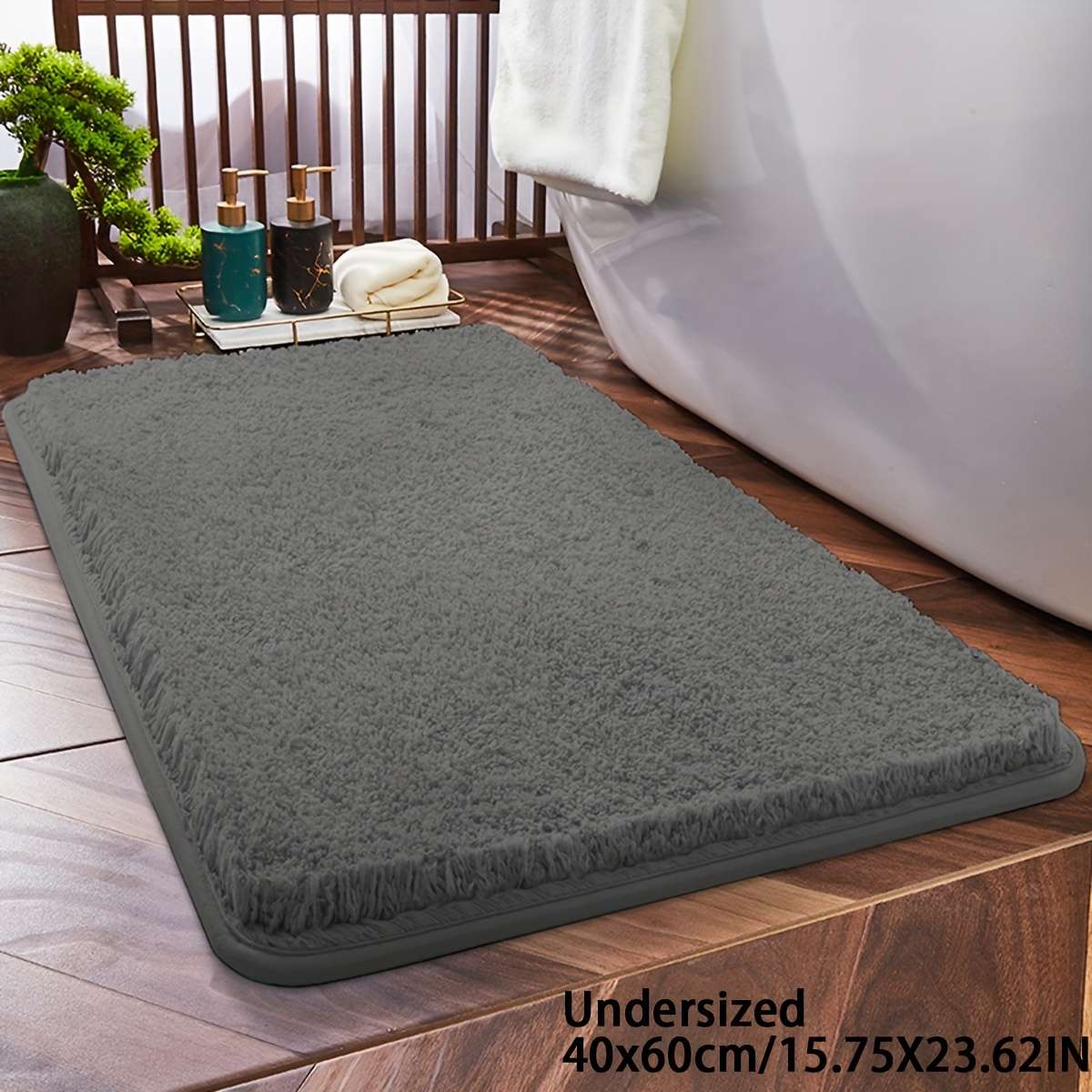 Floor Mats Color Light Gray Size 40X120Cm