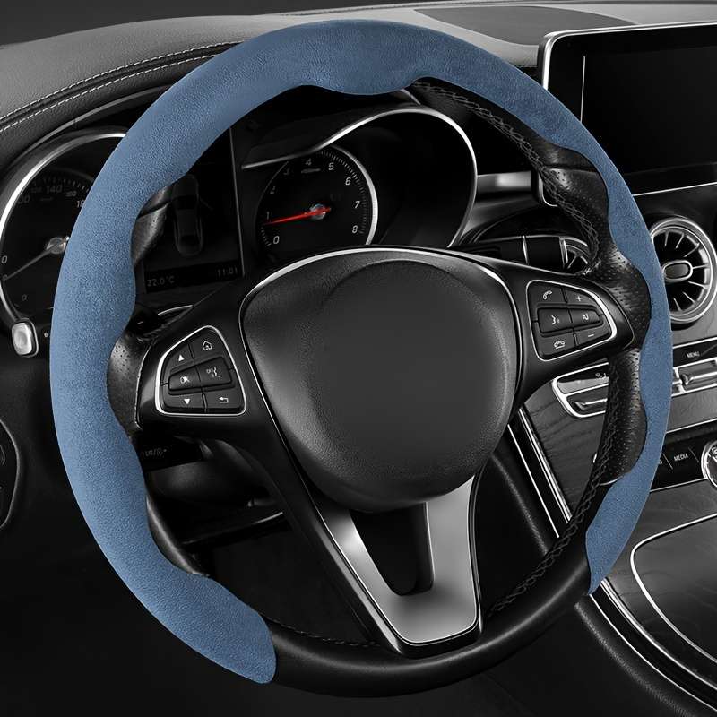 Car Steering Wheel Cover Blue