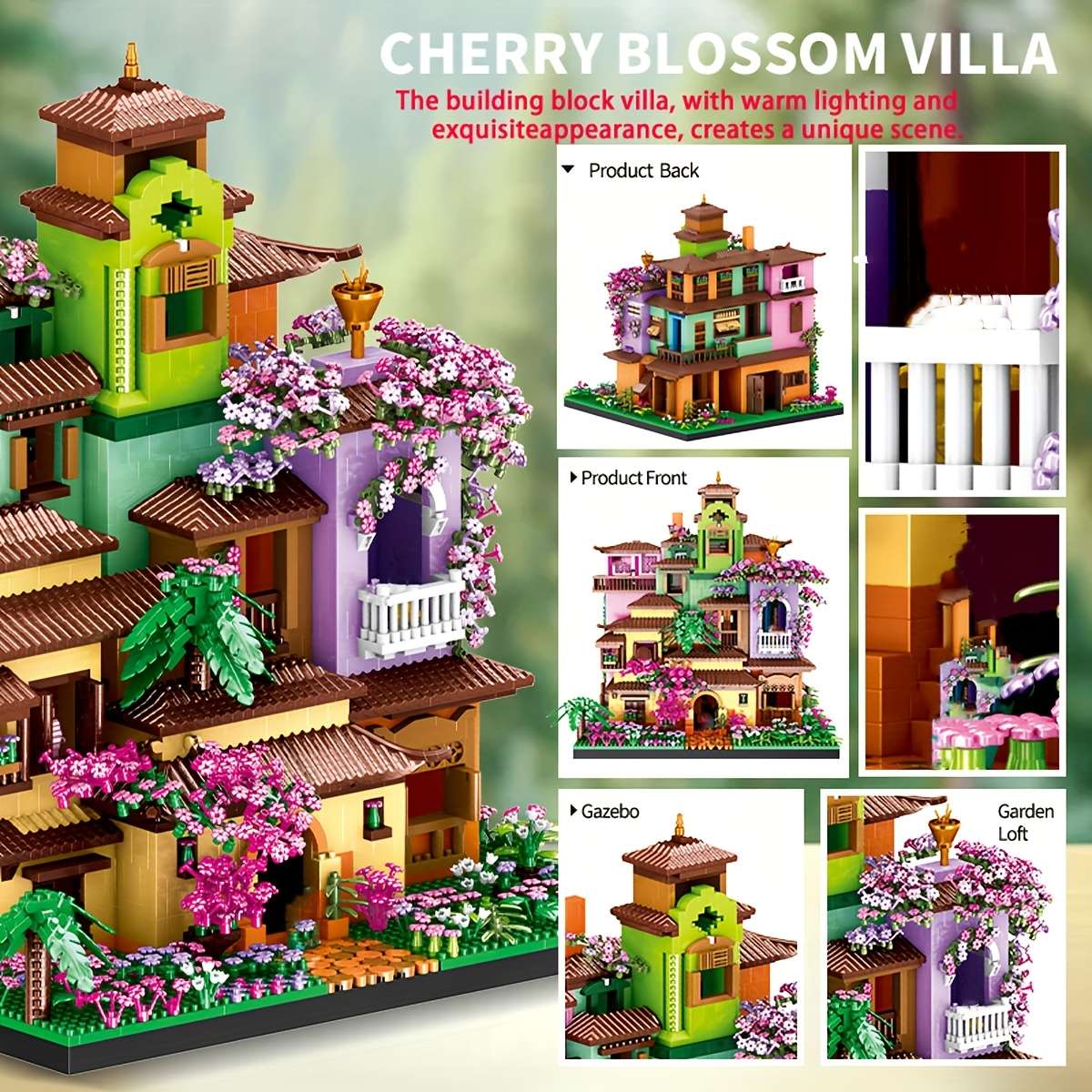 Building Toy Architectural Model Toy Set Material Abs