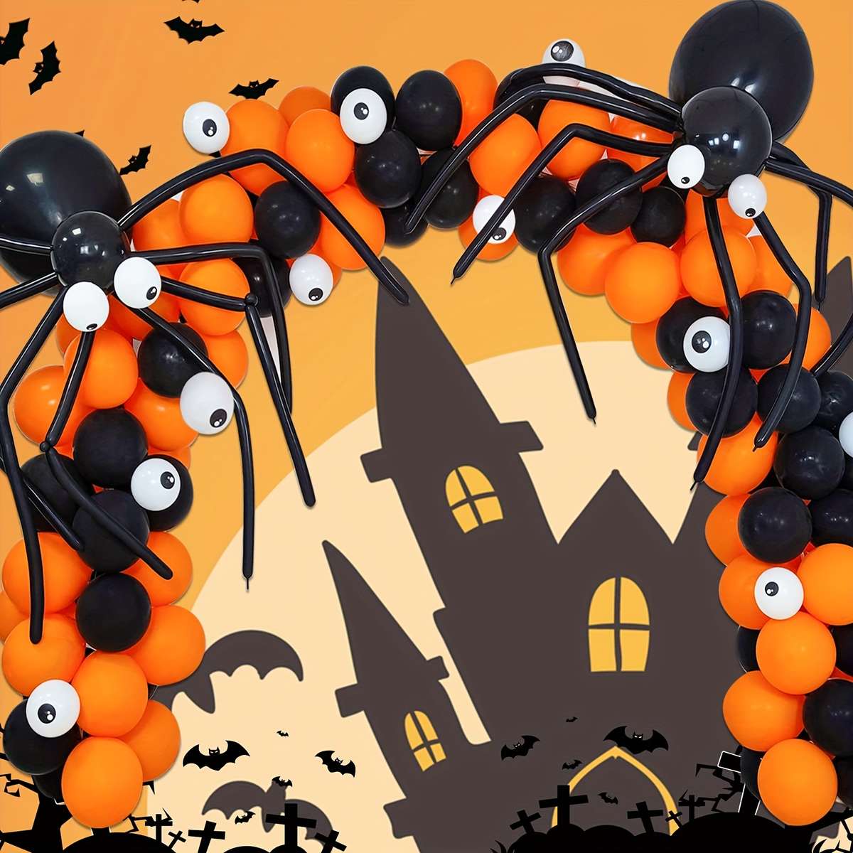 Balloon Items 32 Black Long Balloons
