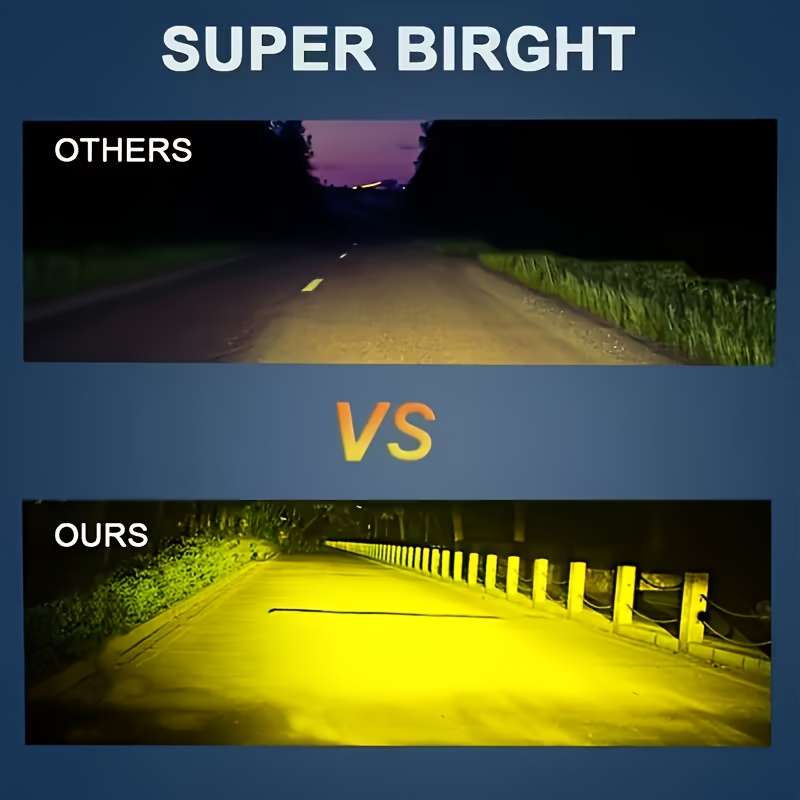Car Lights Model V4 Yellow Light Line Set