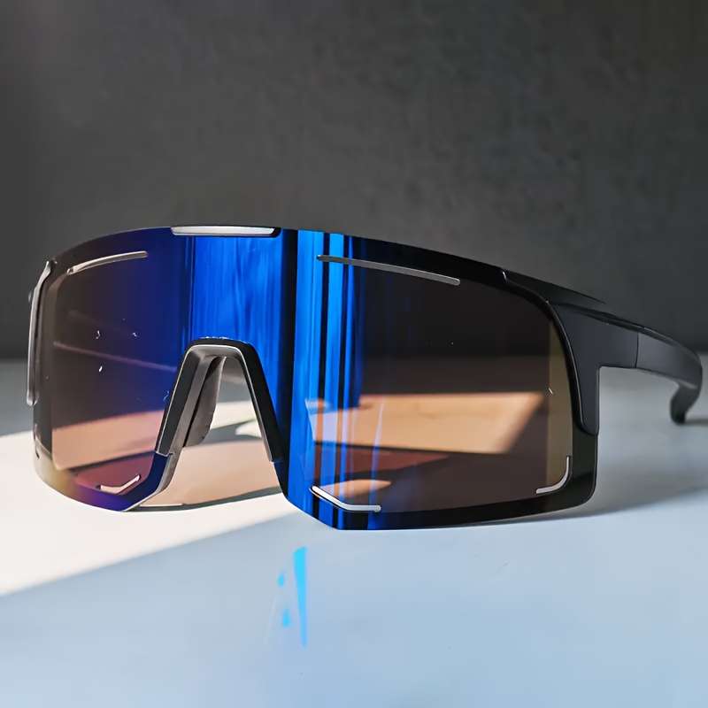 Cycling Glasses Color White Red