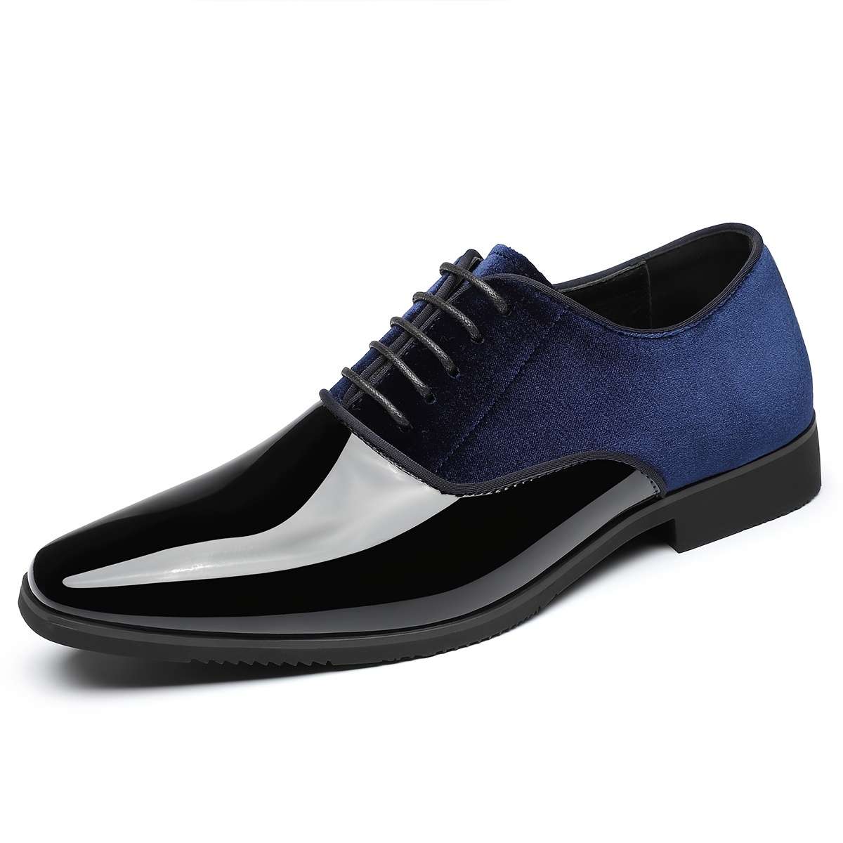 Mens Leather Shoes Color Black Sizeuk 10.5