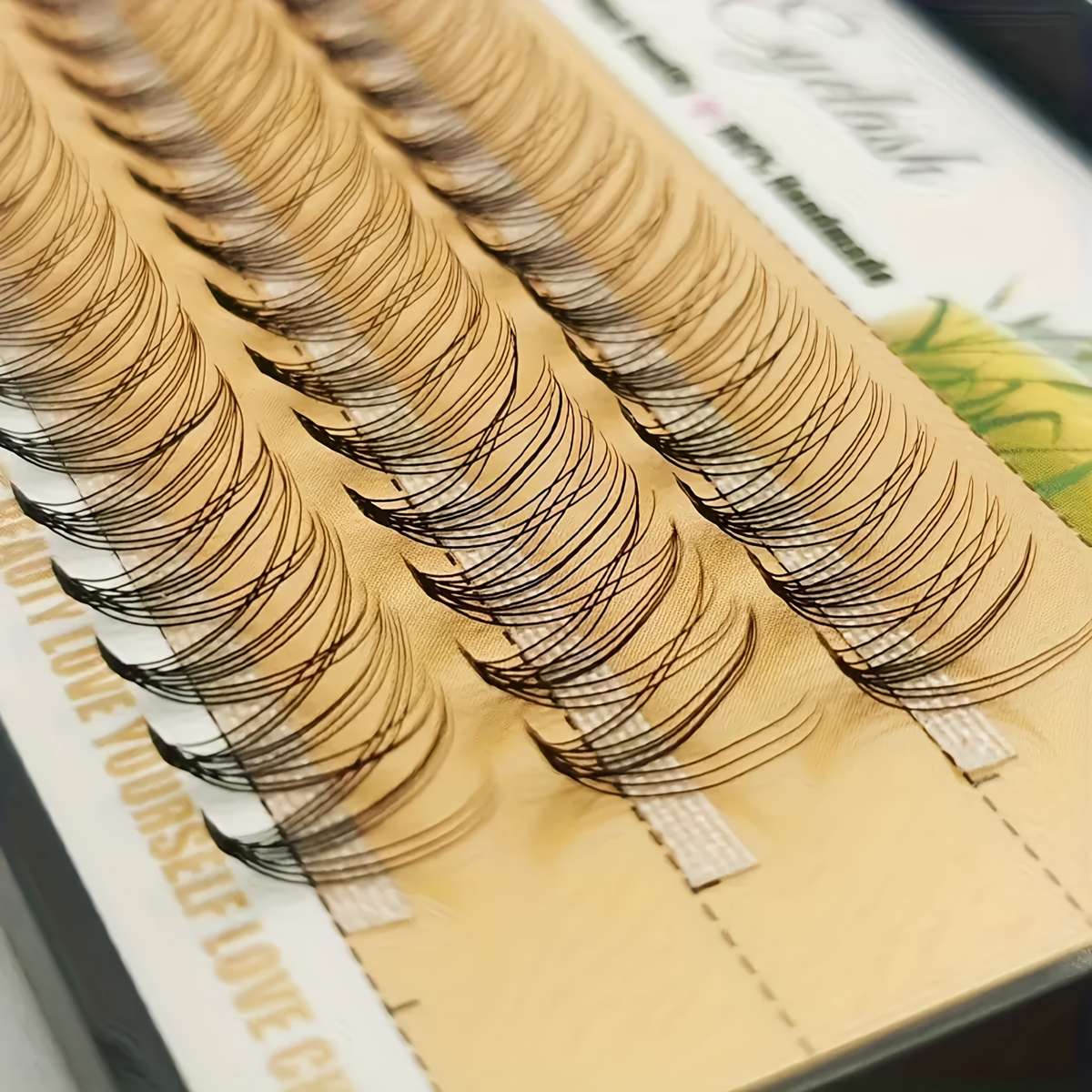 Natural D Curl Lash Extensions Size 9mm 8mm
