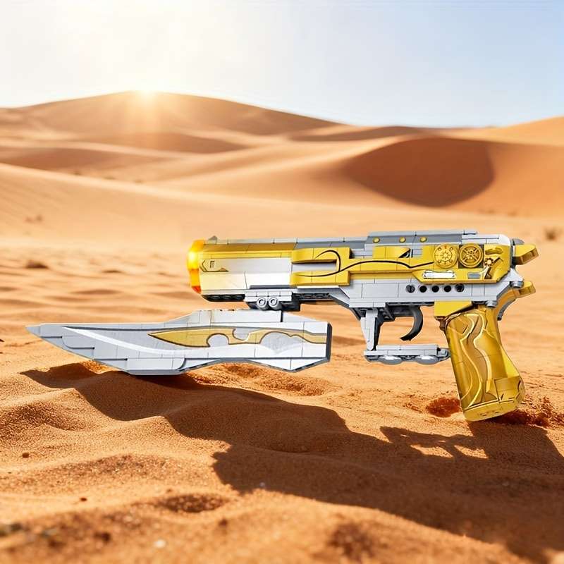 Toy Gun Items Golden Desert Pistol Model
