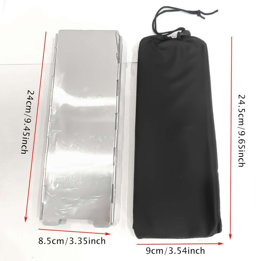 Premium Zmoon Windproof Wind Screen Gas Stove Compatible Burner Outdoor Cam 10