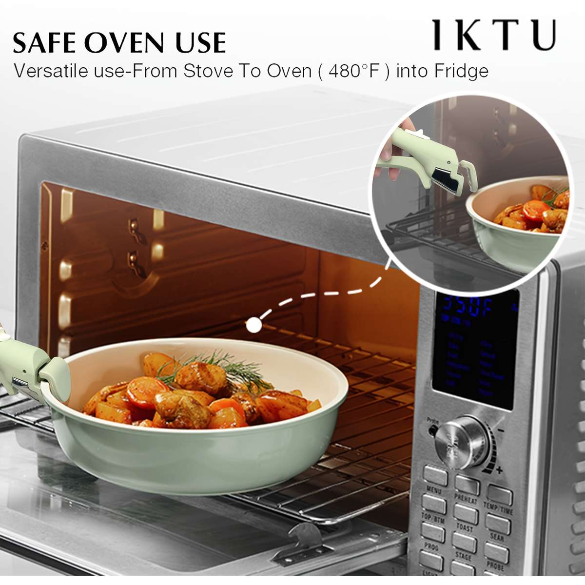 11Pcs Classic Deep Frying Pan Set