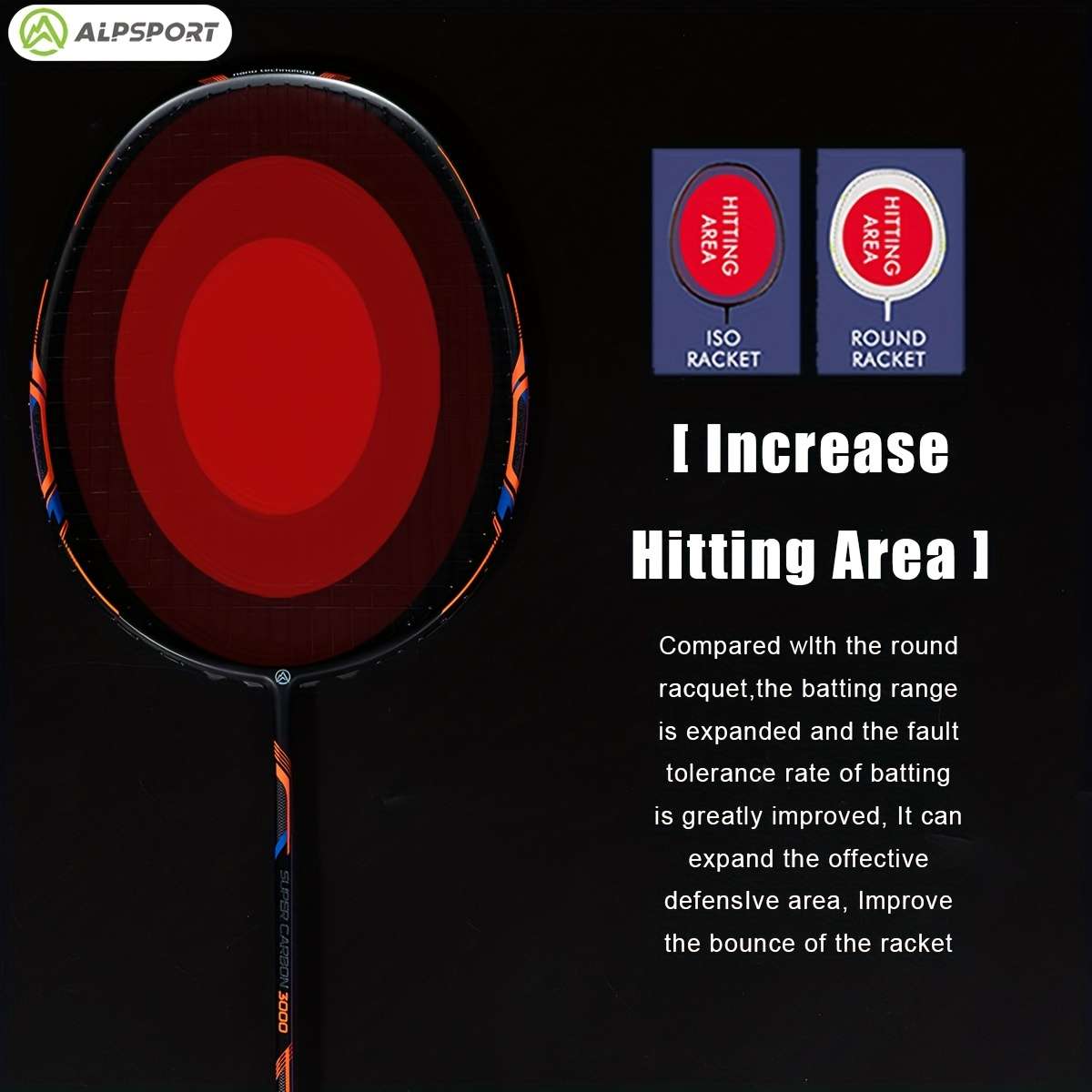 Badminton Racket Color 1 Red Racket
