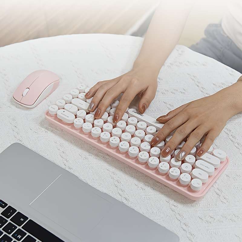 keyboard color White Green