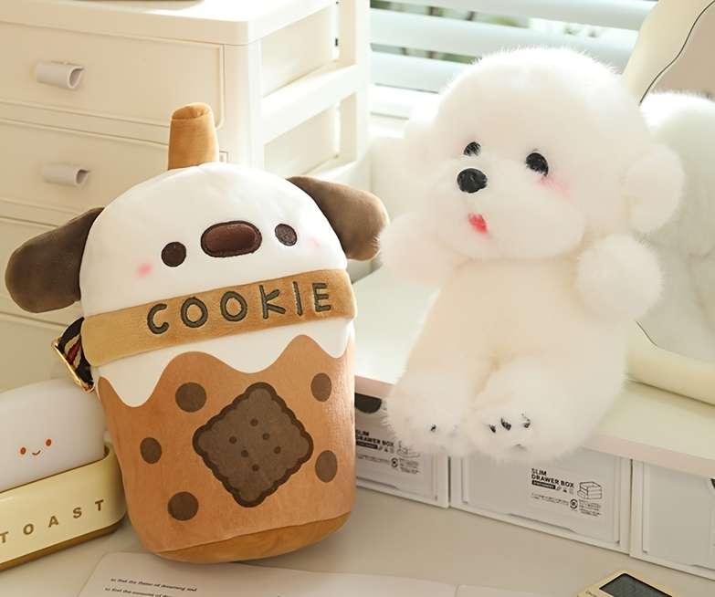 Plush Toys Color White Size 22Cm