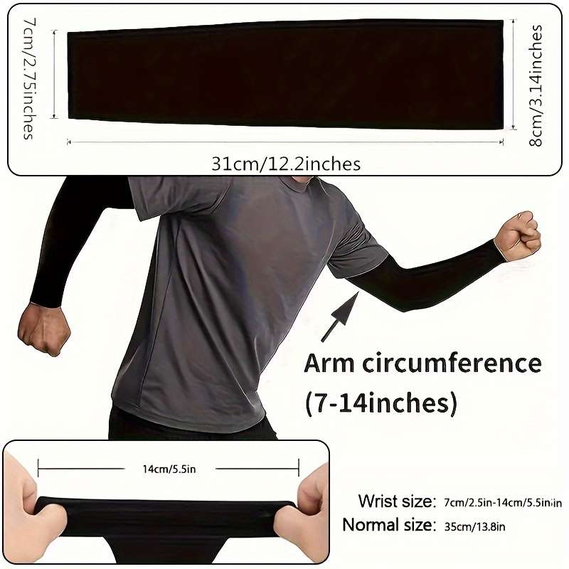 Pair High Permance Cooling Arm Sleeves