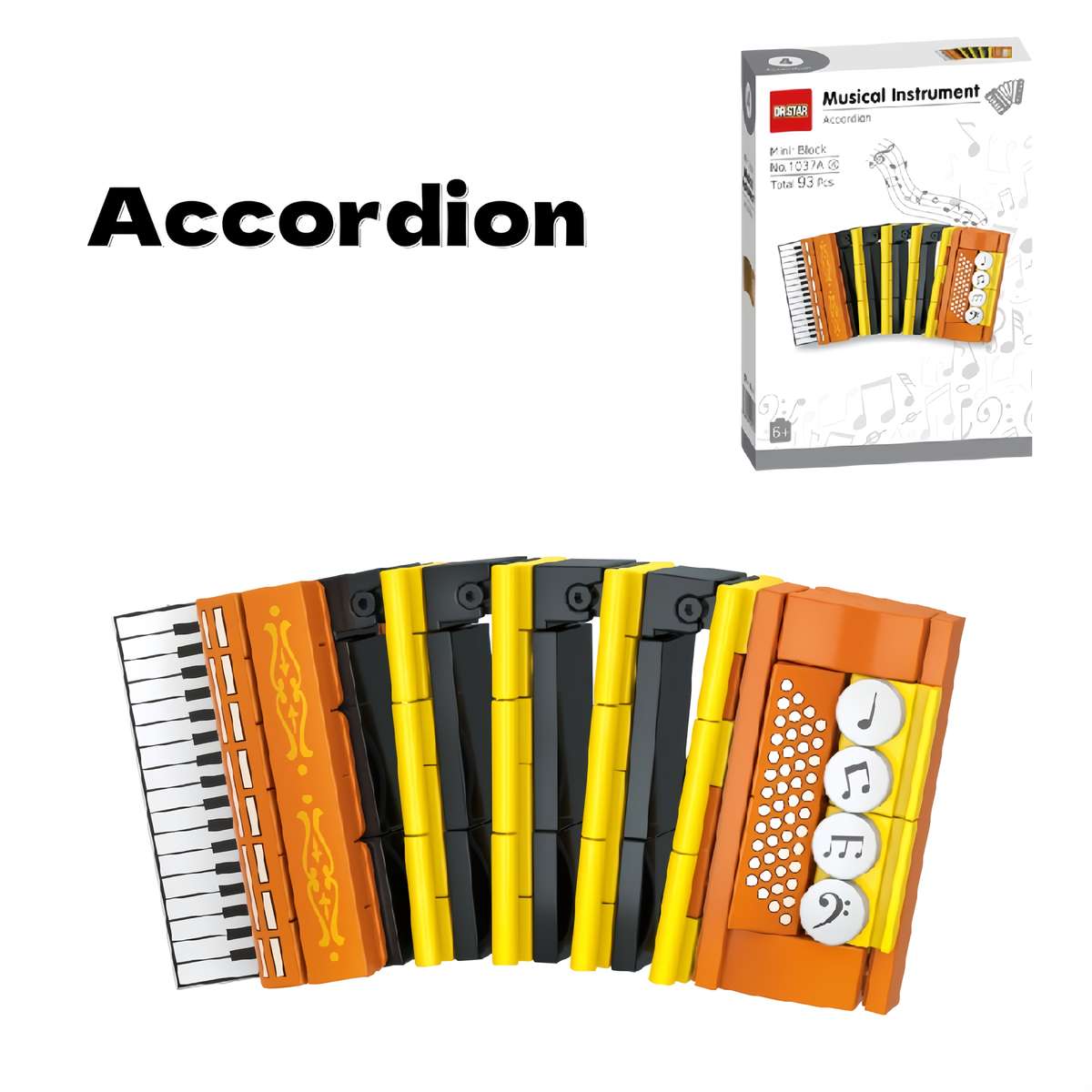 3D Puzzle Musical Instrument Model Style Electric Guitar