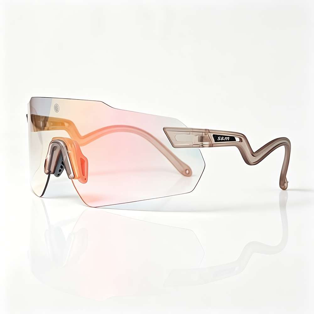 Cycling Glasses Color Transparent Purple