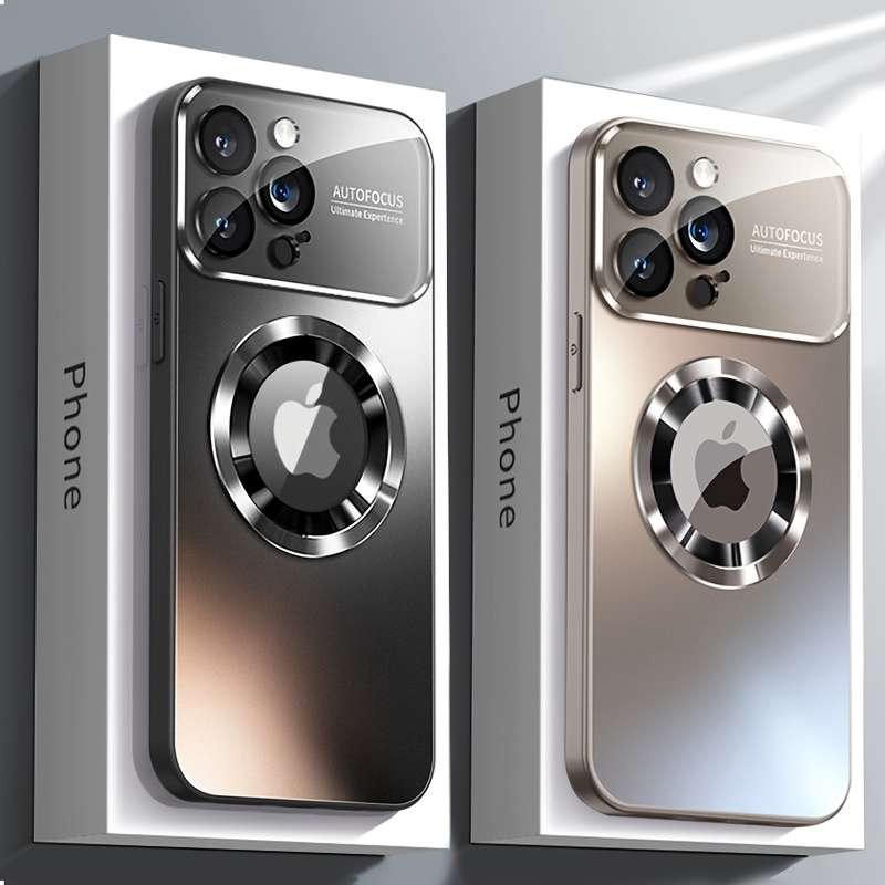 Phone Case Golden Compatible Model Iphone 16 Pro Max