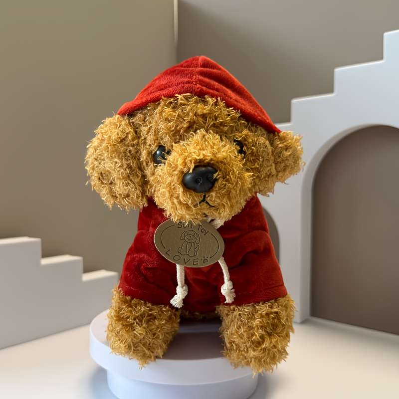 Toy Doll Color Blue Hoodie Teddy