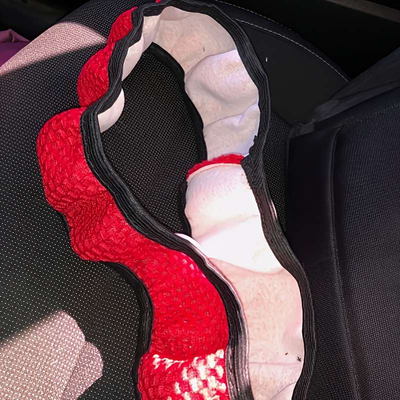 Car Steering Wheel Cover   Black