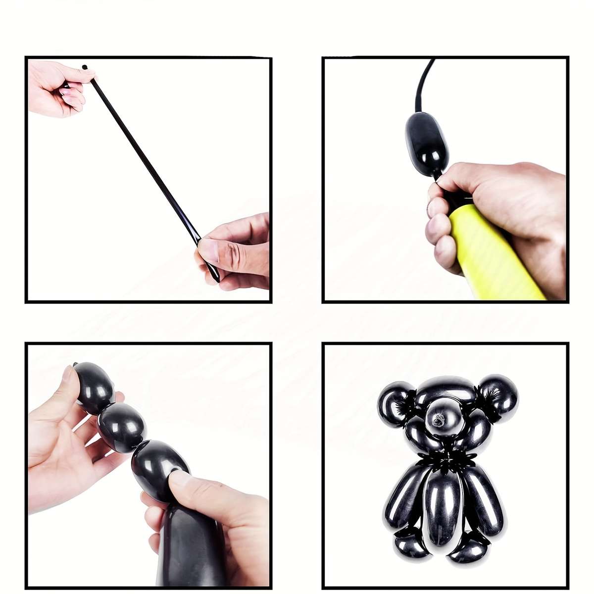 Balloon Items 32 Black Long Balloons