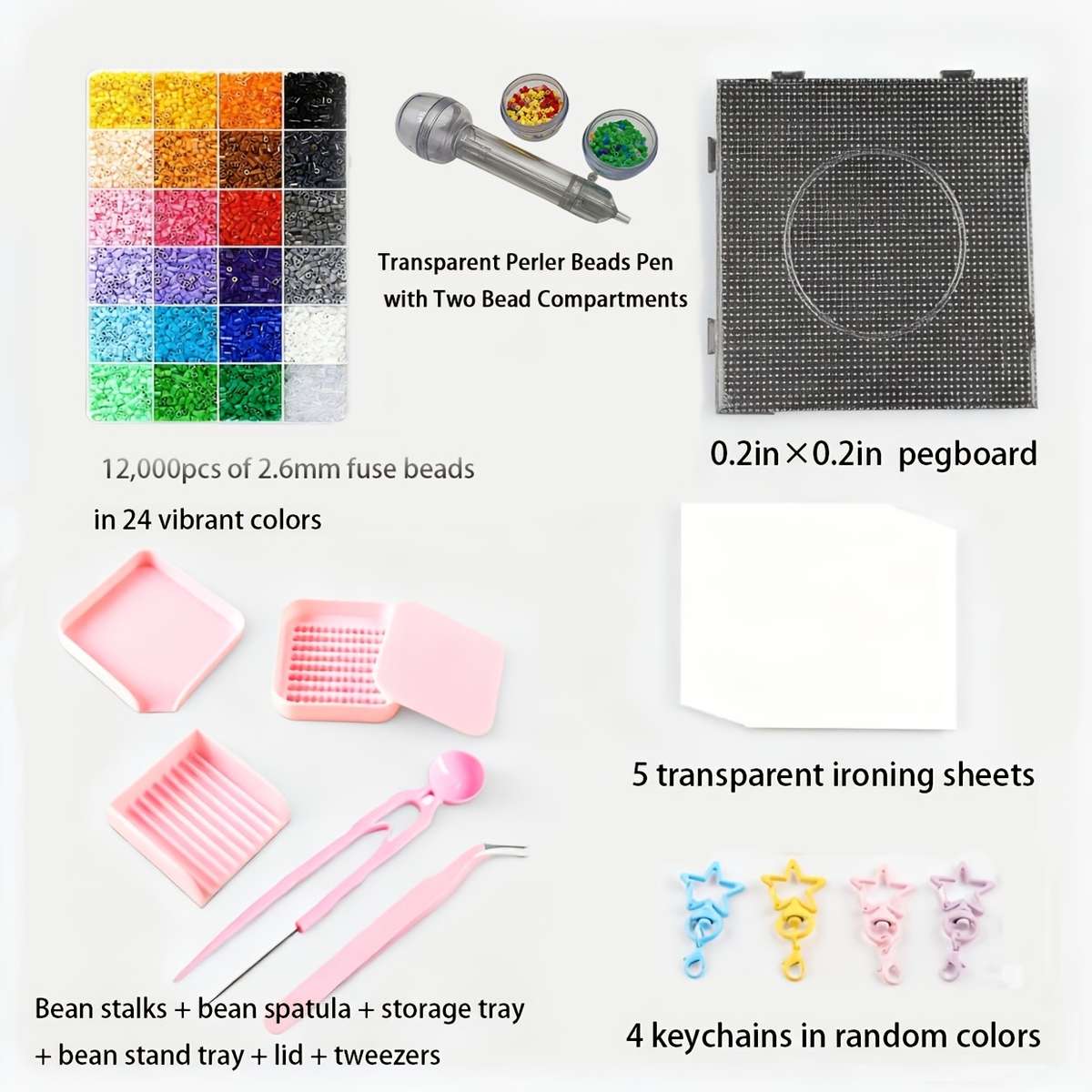 Perler Bead Set Series 5 17 Pcs