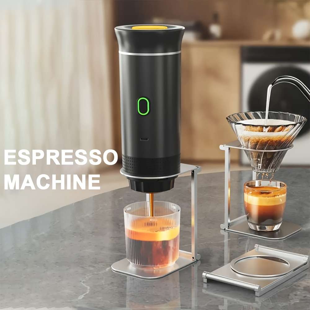 Nevho Compact Espresso Machine Usb Rechargeable Coffee Maker With Temperature