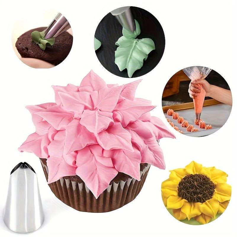 Piping Nozzle Style Russian 7 Add 2 And 7 Piece Flower Mouth Set
