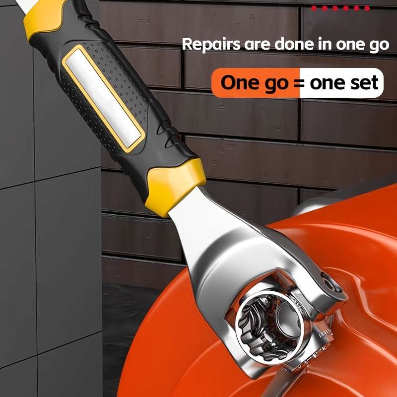52-in-1 Multi-Function Socket Wrench Set with Anti