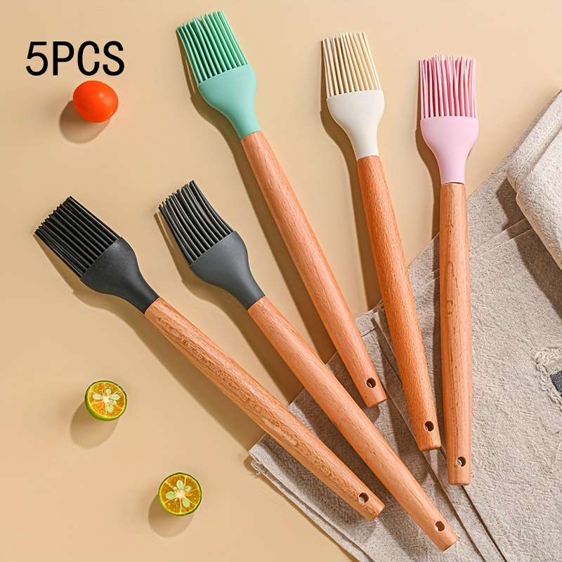 Baking Brush Color Random Color5Pcs
