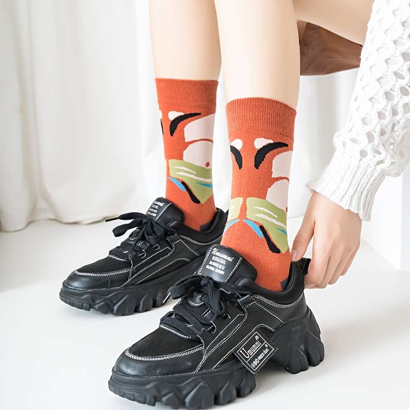 Women S Socks Color 5 Pairs Of Random Mixed Colors Size Onesize