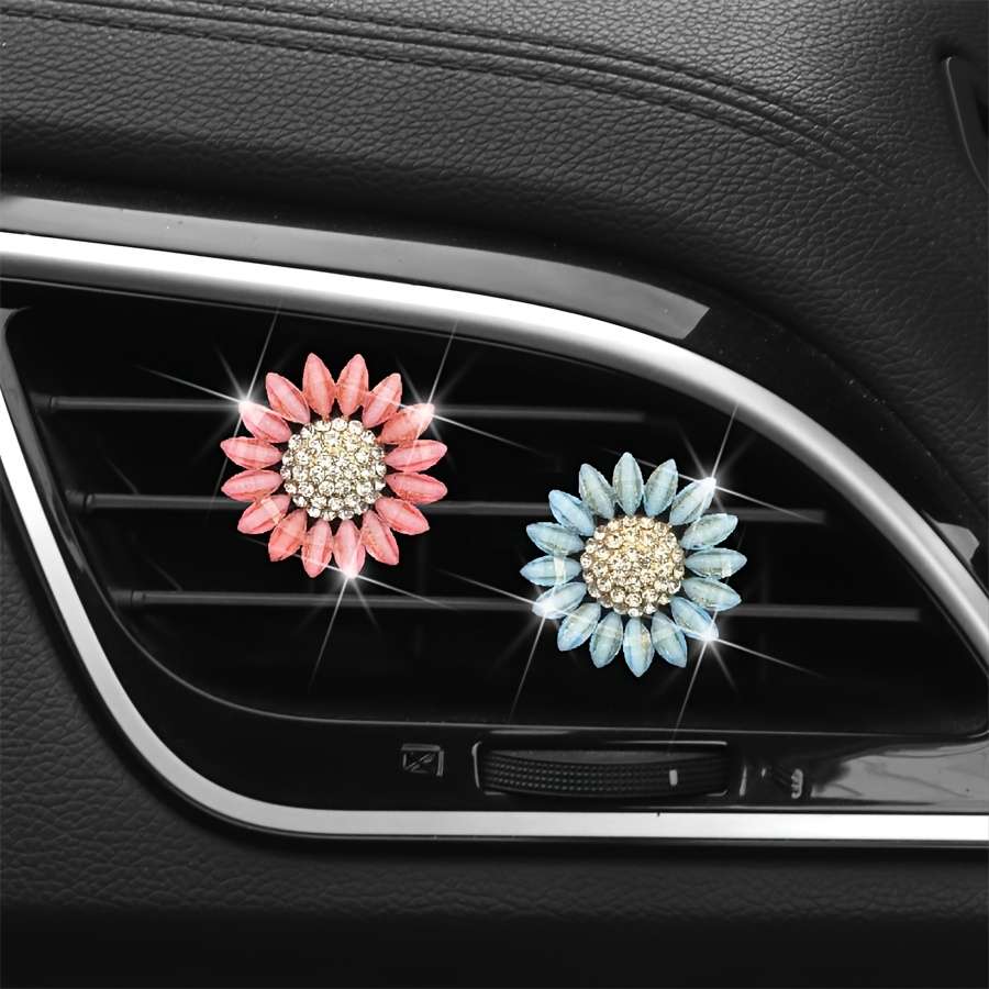Car Interior Decor 2Pcscolor Pink
