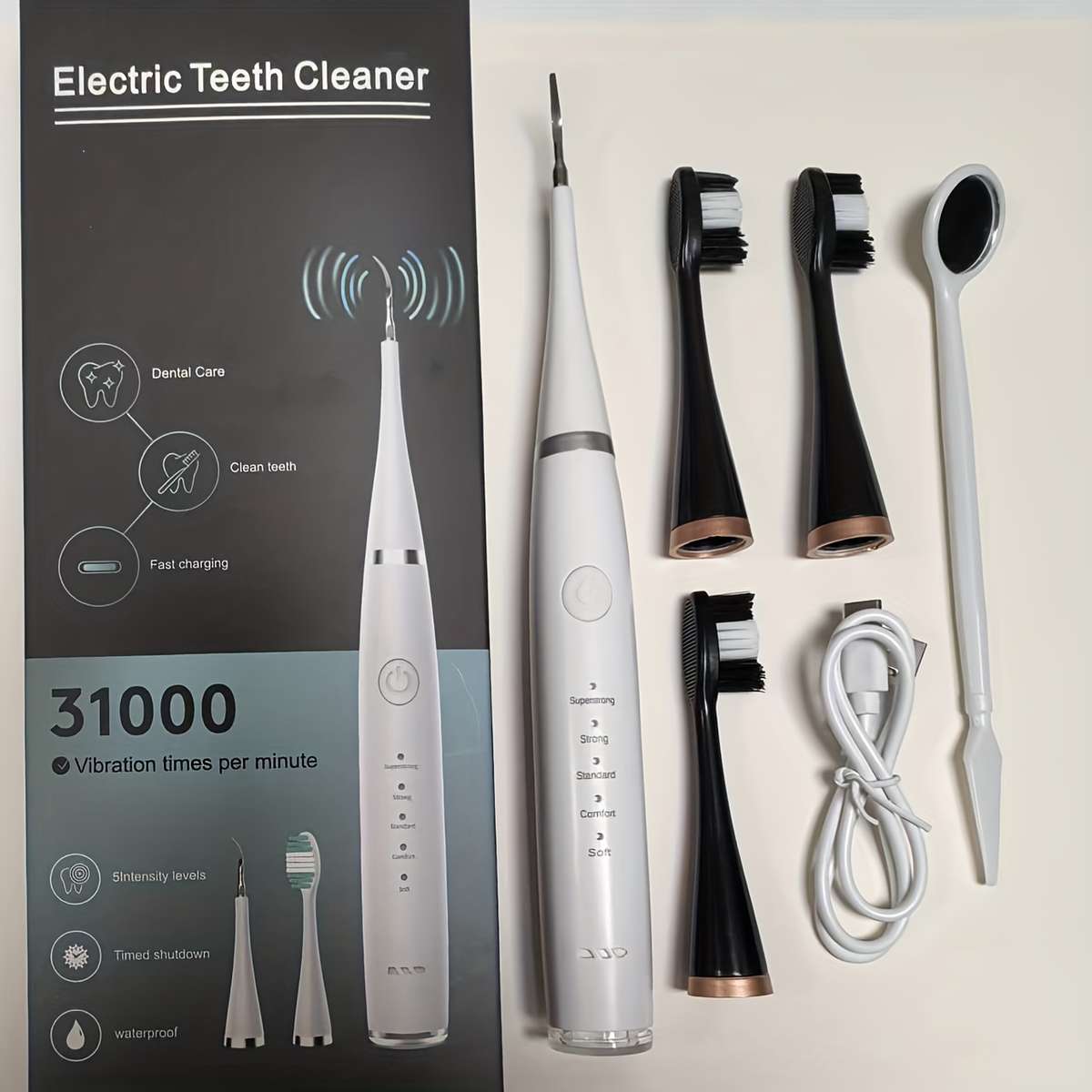 Dental Cleaner Color White Quantityhead 3H