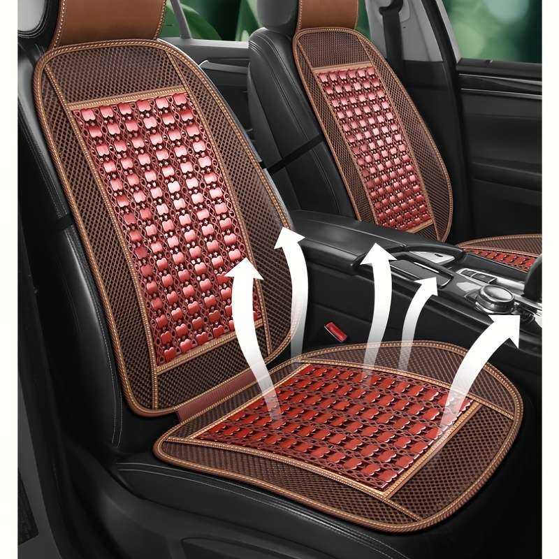 Car Seat Cushion  Brown Summer One Piece Lumbar Support Seat Cushion