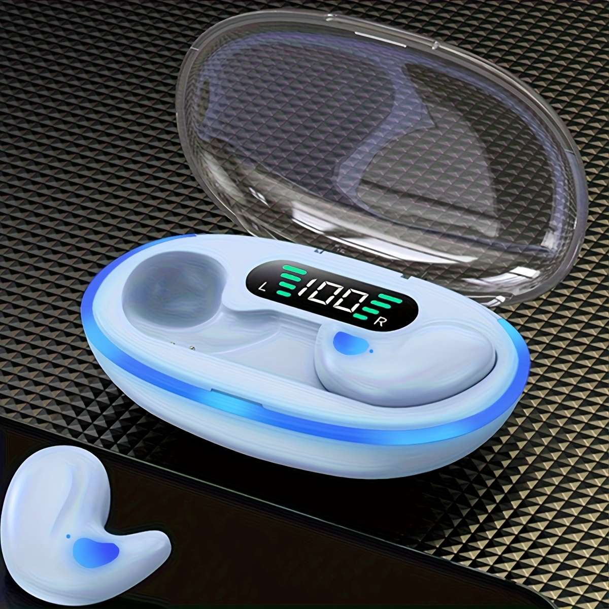 Rechargeable Wireless Earbuds Headphones Headset