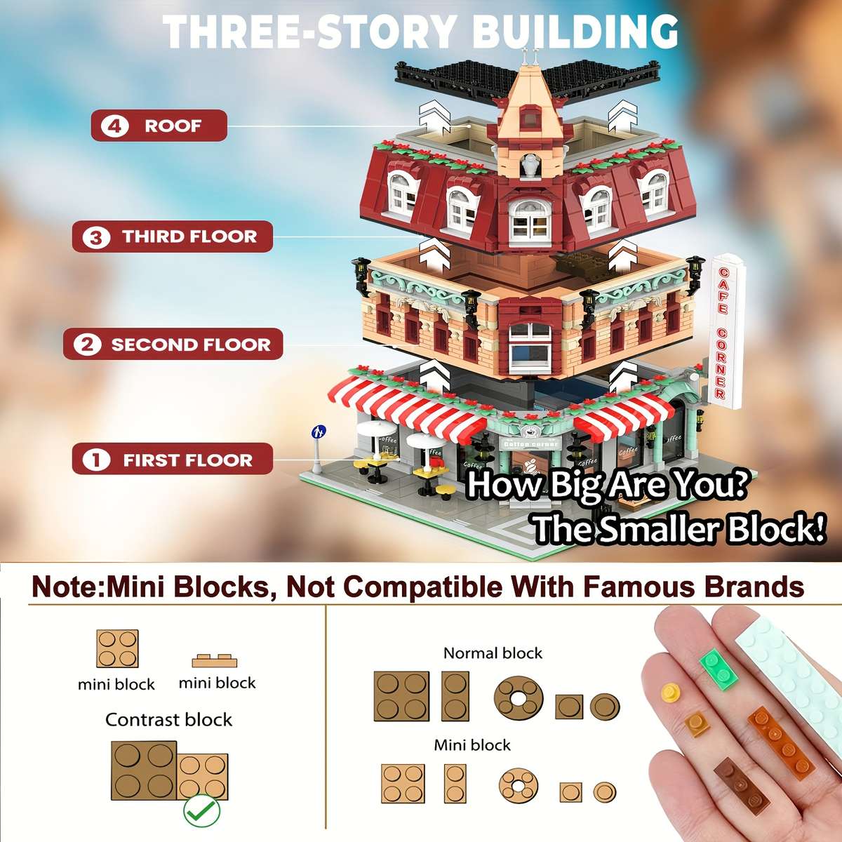 Building Toy Architectural Model Toy Set Model Jq10001