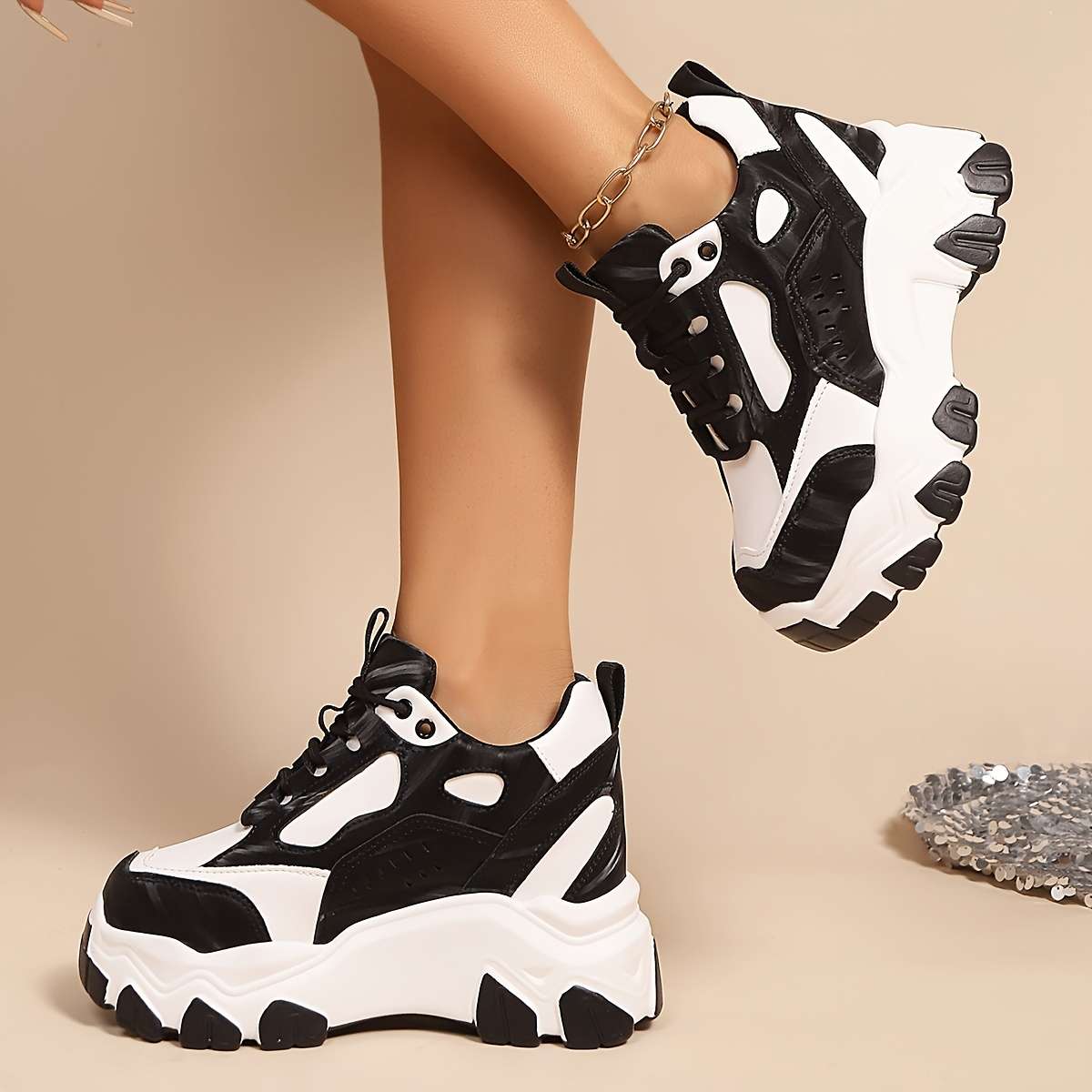 Women S Sneakers Color Black Sizeuk 3.5