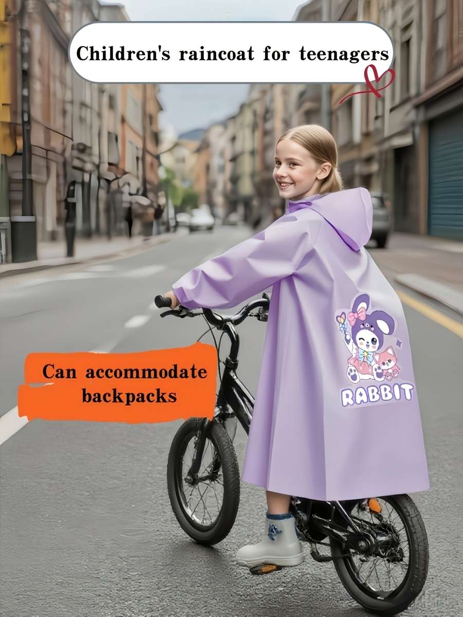 Raincoat Violet Size 910Y