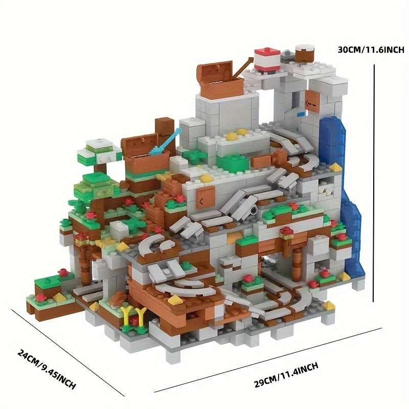 Building Toy Architectural Model Toy Set Quantity 960Pcs