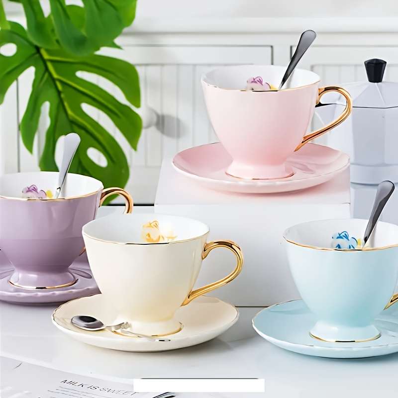 Water Cup Color Blue 2 Cups 2 Plates 2 Spoons