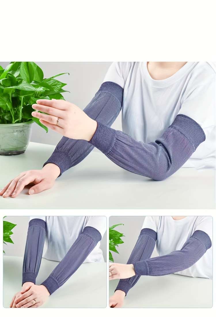 2Pcs Comtable Arm Sleeves Upf Sun Elbow