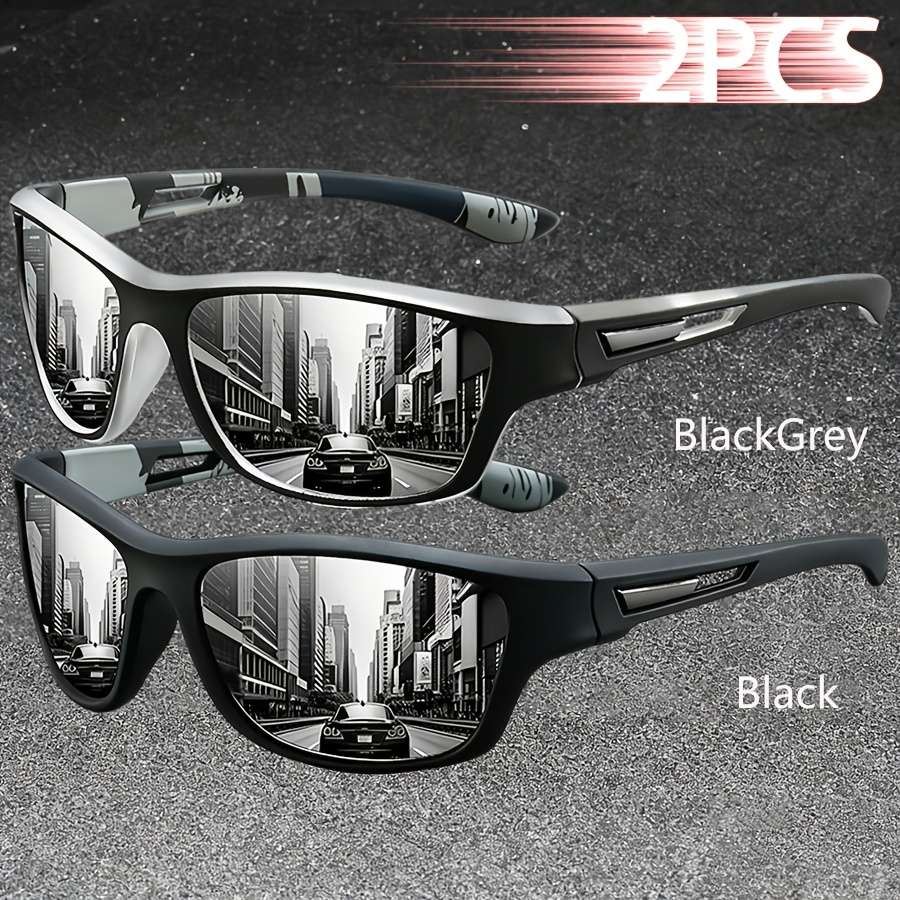 Cycling Glasses Color 2Pcs Icebluemirror Blackgrey