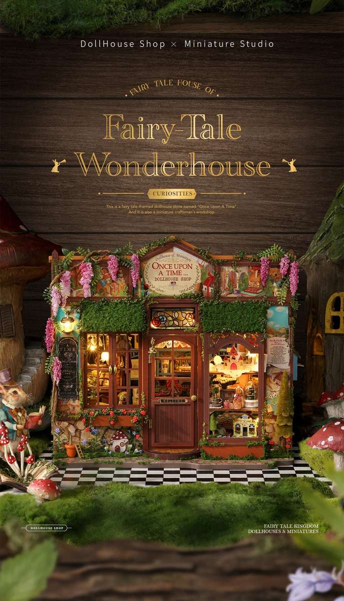 Building Toy Architectural Model Toy Set Items Fairy Tale Kingdom Treasure House