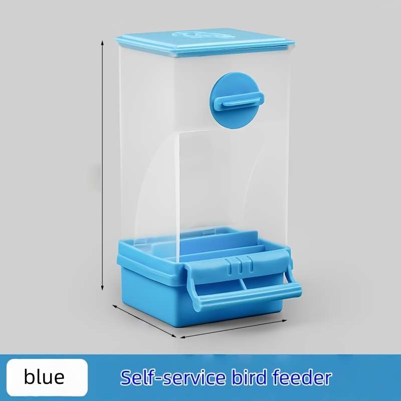 Pet Feeder Color 1Piece Pink Selfservice Bird Feeder