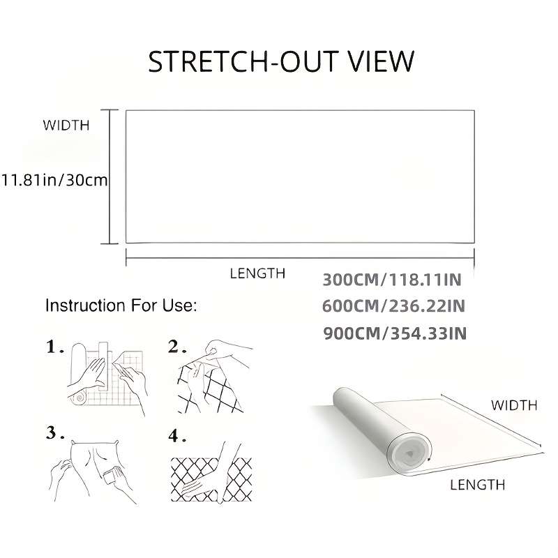 Self Adhesive Floor Stickers Gsdgs 02 29.99*600Cm 11.81*236.22In