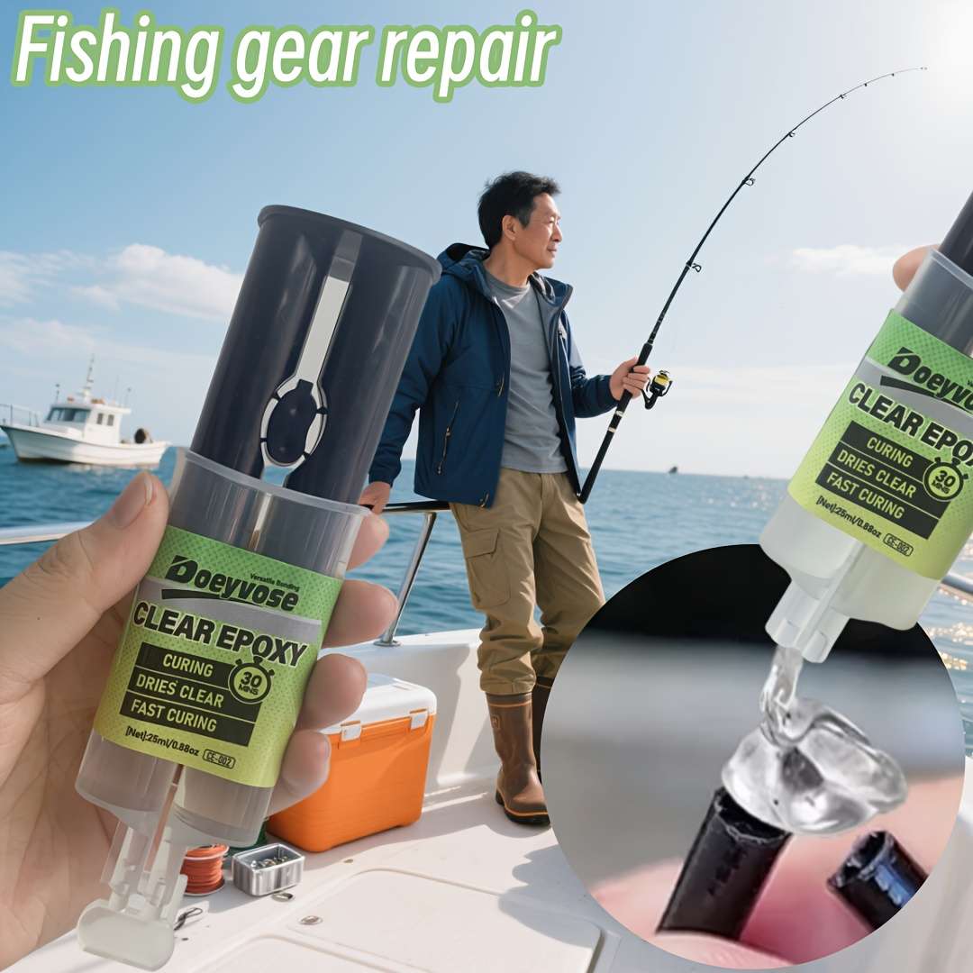 HeavyDuty Reliable Premium Adhesive Blend Long Lasting Doeyvose Clear Epoxy For